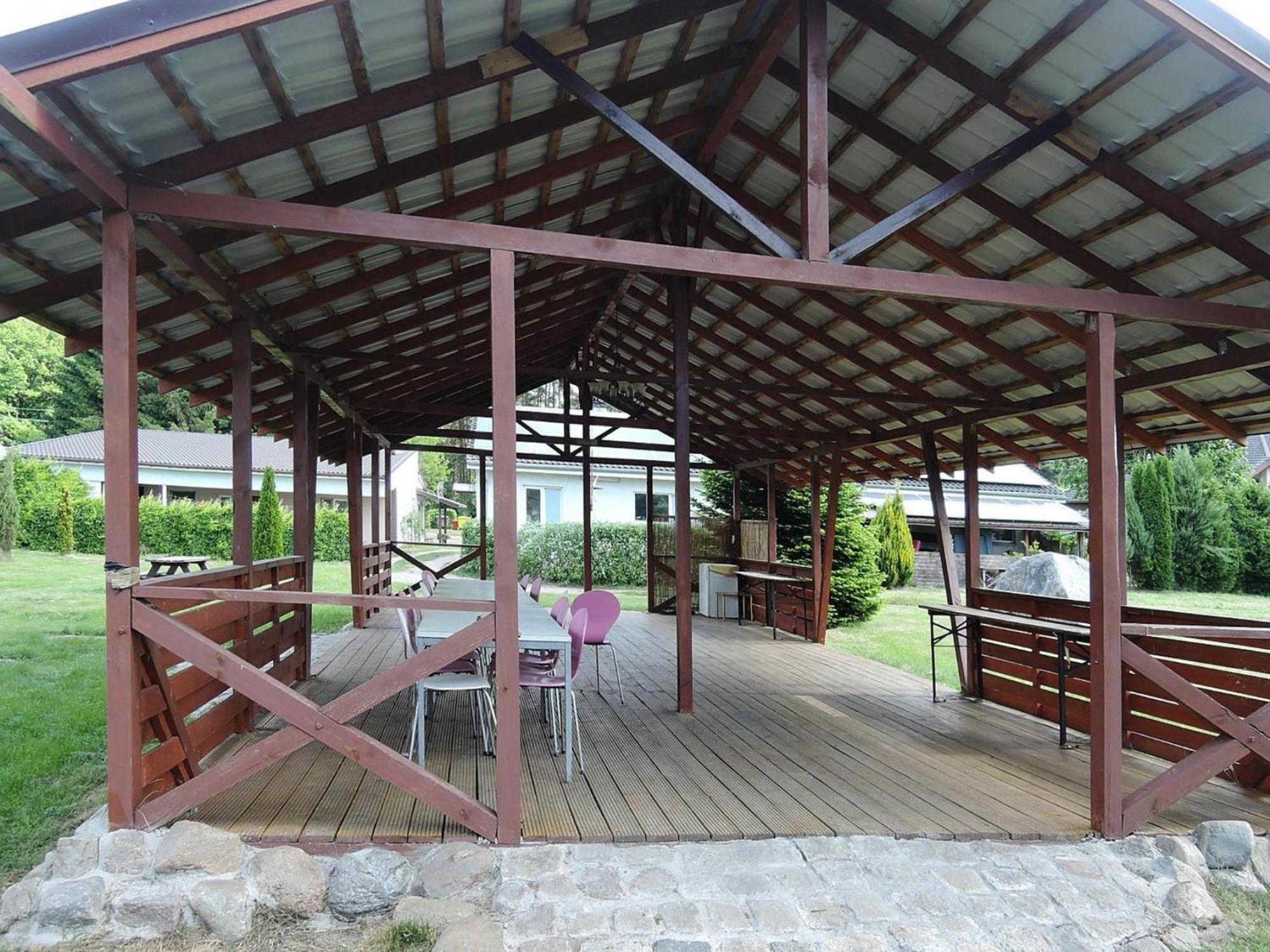Holiday House In Szczecin At The Lake With The Terrace المظهر الخارجي الصورة